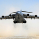 Illustration for article titled Gaze Upon This Man Made Dust Storm Courtesy The Mighty Globemaster